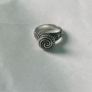 RETIRED James Avery African Beaded Ring